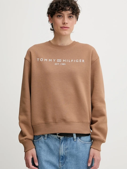Zdjęcie produktu Tommy Hilfiger bluza brązowy
