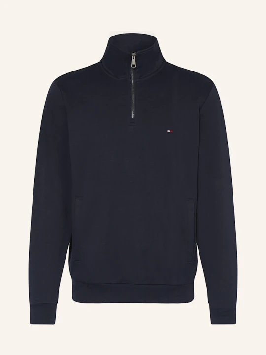 Zdjęcie produktu Tommy Hilfiger Bluza Dresowa Typu Troyer blau GRANATOWY