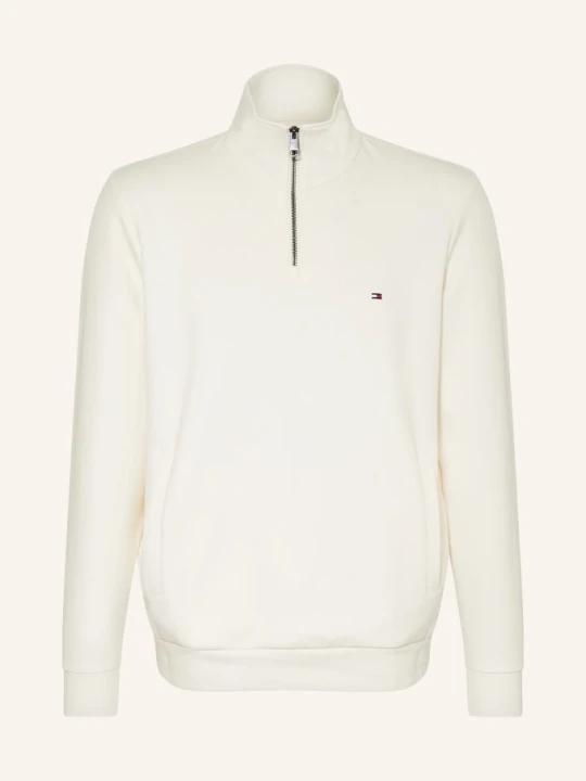 Zdjęcie produktu Tommy Hilfiger Bluza Dresowa Typu Troyer weiss ECRU