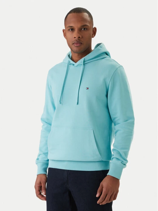 Zdjęcie produktu Tommy Hilfiger Bluza Essential MW0MW37235 Turkusowy Regular Fit