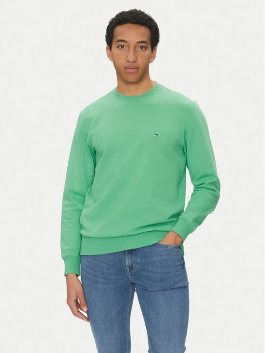 Zdjęcie produktu Tommy Hilfiger Bluza Essential MW0MW37237 Zielony Regular Fit