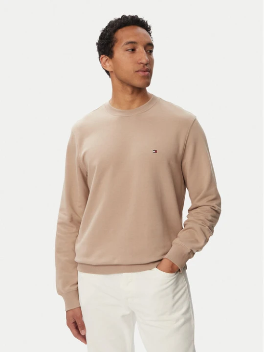 Zdjęcie produktu Tommy Hilfiger Bluza Essential Terry MW0MW37237 Beżowy Regular Fit