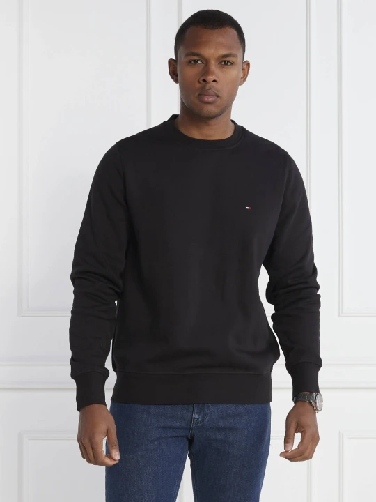 Zdjęcie produktu Tommy Hilfiger Bluza FLAG LOGO | Regular Fit czarny