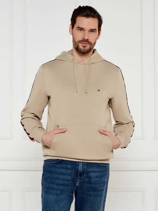 Zdjęcie produktu Tommy Hilfiger Bluza GLOBAL STRIPE | Regular Fit beżowy