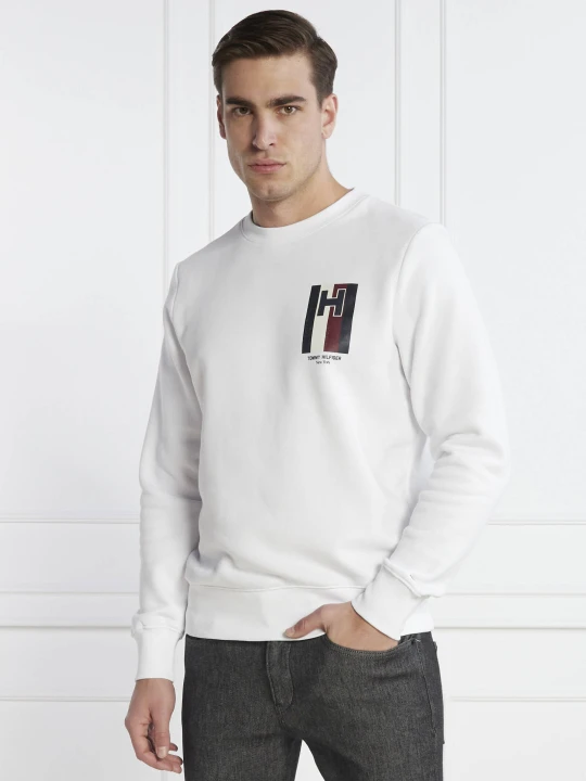 Zdjęcie produktu Tommy Hilfiger Bluza H EMBLEM | Regular Fit biały