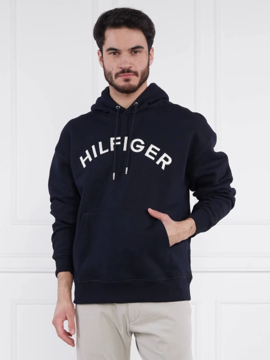 Zdjęcie produktu Tommy Hilfiger Bluza HILFIGER ARCHED | Regular Fit granatowy