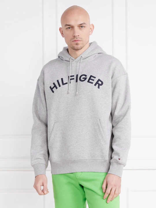 Zdjęcie produktu Tommy Hilfiger Bluza HILFIGER ARCHED | Regular Fit szary