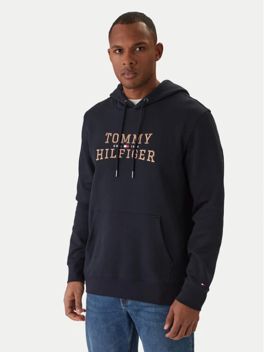 Zdjęcie produktu Tommy Hilfiger Bluza Icon Intechno MW0MW42528 Granatowy Regular Fit