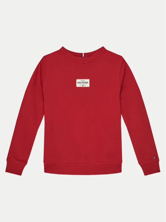 Zdjęcie produktu Tommy Hilfiger Bluza KB0KB09315 Czerwony Regular Fit