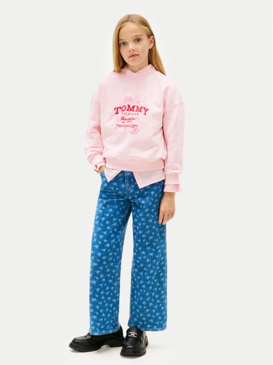 Zdjęcie produktu Tommy Hilfiger Bluza KG0KG08992 Różowy Regular Fit