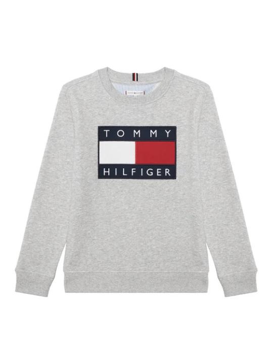 Zdjęcie produktu Tommy Hilfiger Bluza KS0KS00709 Szary Regular Fit