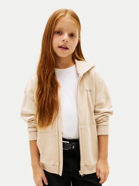 Zdjęcie produktu Tommy Hilfiger Bluza KS0KS00726 Beżowy Regular Fit
