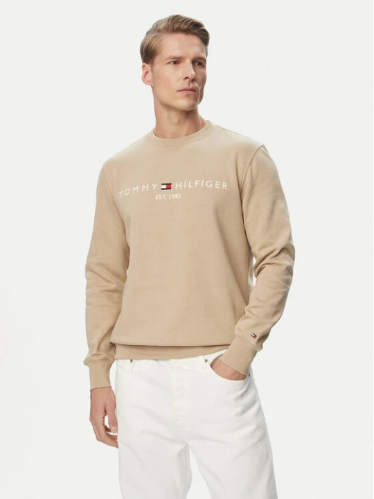 Zdjęcie produktu Tommy Hilfiger Bluza Logo MW0MW11596 Beżowy Regular Fit