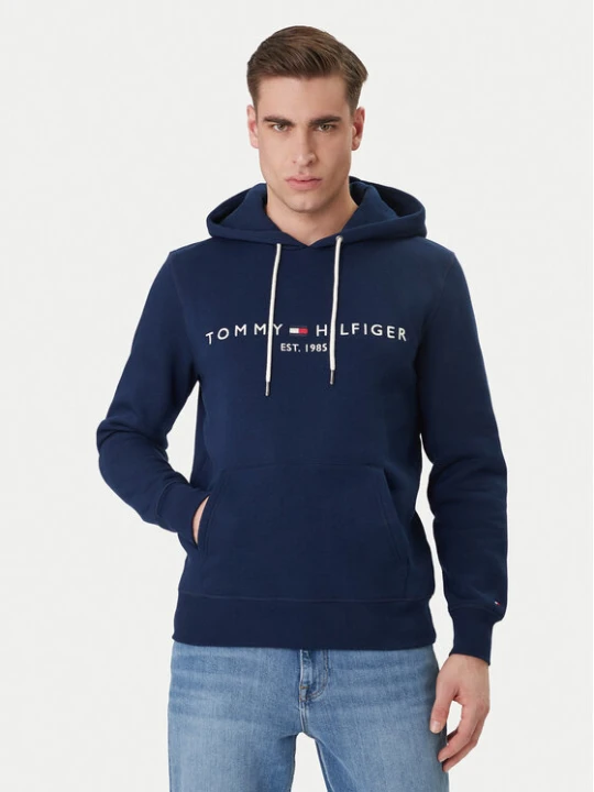 Zdjęcie produktu Tommy Hilfiger Bluza Logo MW0MW11599 Granatowy Regular Fit