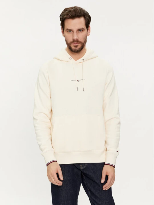 Zdjęcie produktu Tommy Hilfiger Bluza Logo MW0MW32673 Beżowy Regular Fit