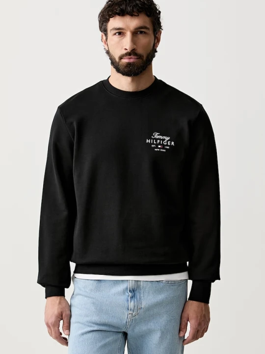 Zdjęcie produktu Tommy Hilfiger bluza męska bawełniana czarny