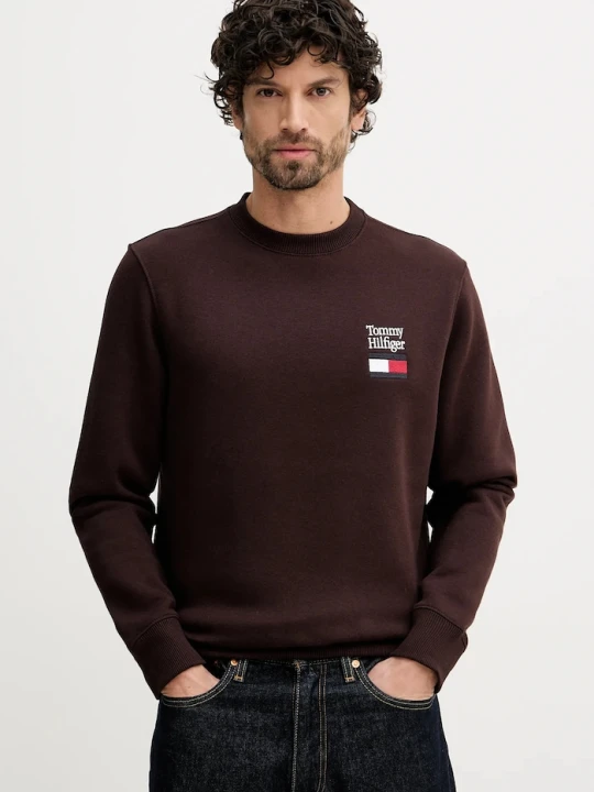 Zdjęcie produktu Tommy Hilfiger bluza męska brązowy