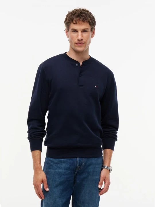 Zdjęcie produktu Tommy Hilfiger Bluza Mężczyźni Bawełna niebieski