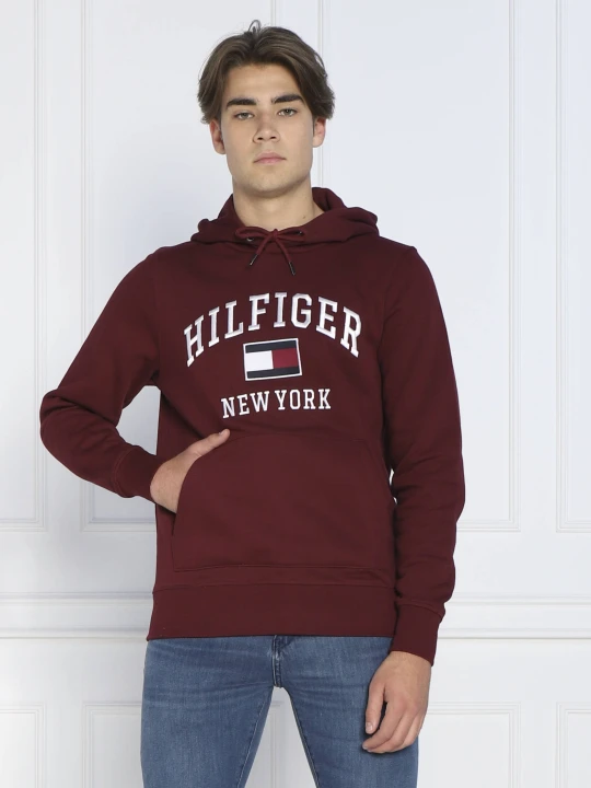 Zdjęcie produktu Tommy Hilfiger Bluza MODERN | Relaxed fit bordowy