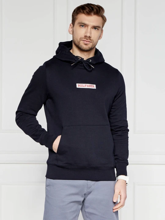Zdjęcie produktu Tommy Hilfiger Bluza MONOTYPE BOX | Regular Fit granatowy