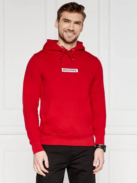 Zdjęcie produktu Tommy Hilfiger Bluza MONOTYPE BOX | Regular Fit czerwony