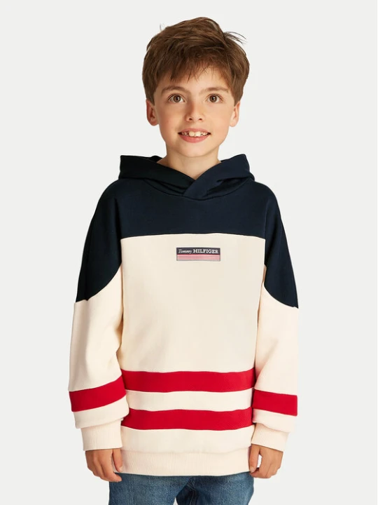 Zdjęcie produktu Tommy Hilfiger Bluza Monotype KB0KB09584 Beżowy Relaxed Fit