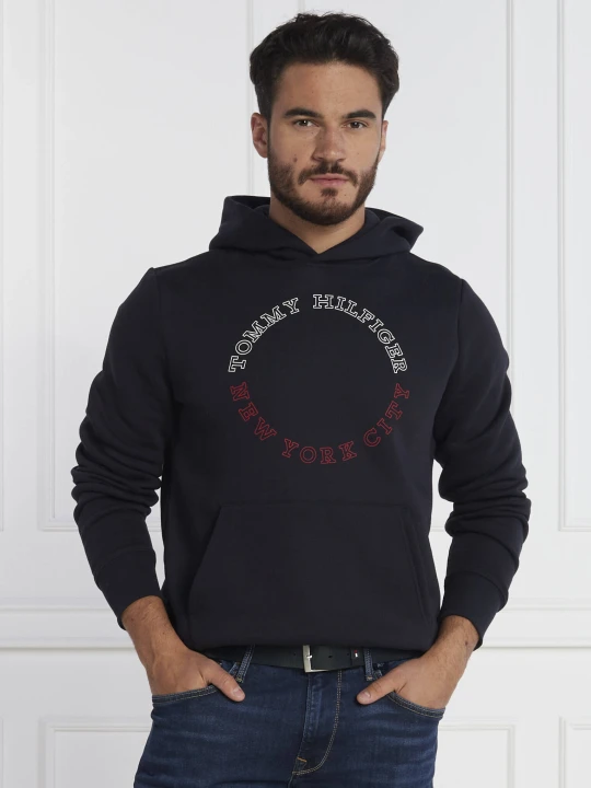 Zdjęcie produktu Tommy Hilfiger Bluza MONOTYPE ROUNDALL | Regular Fit granatowy