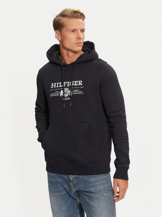 Zdjęcie produktu Tommy Hilfiger Bluza MW0MW35527 Granatowy Regular Fit