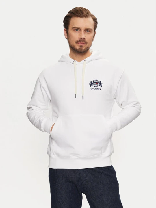 Zdjęcie produktu Tommy Hilfiger Bluza MW0MW37462 Biały Regular Fit