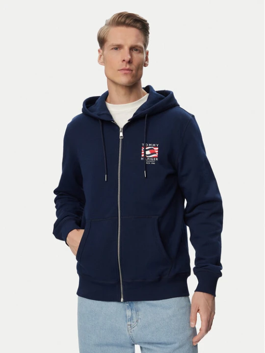 Zdjęcie produktu Tommy Hilfiger Bluza MW0MW43382 Granatowy Regular Fit