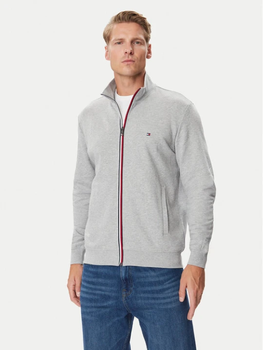 Zdjęcie produktu Tommy Hilfiger Bluza MW0MW45650 Szary jasny Regular Fit