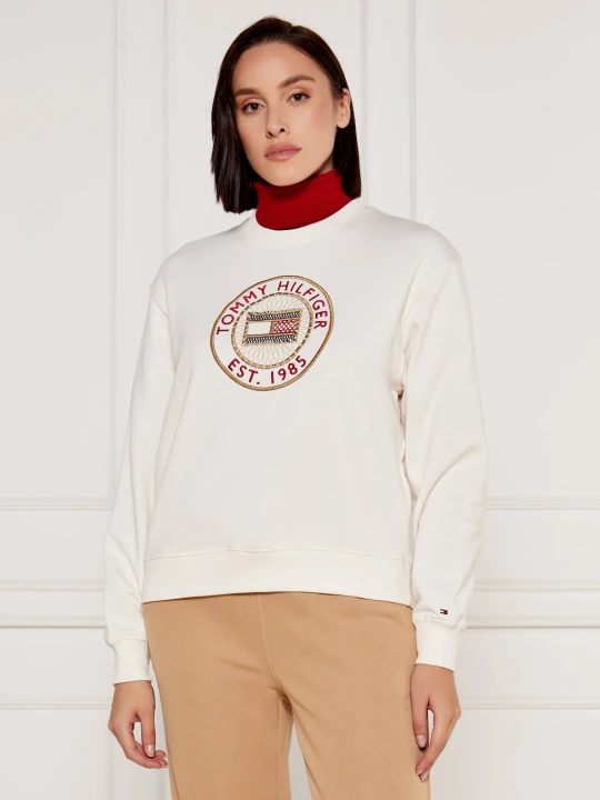 Zdjęcie produktu Tommy Hilfiger Bluza NAUTICAL | Regular Fit beżowy