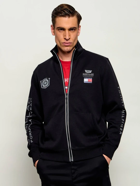 Zdjęcie produktu Tommy Hilfiger Bluza RACING | Tommy Hilfiger X Cadillac Formula 1 | Regular Fit czarny