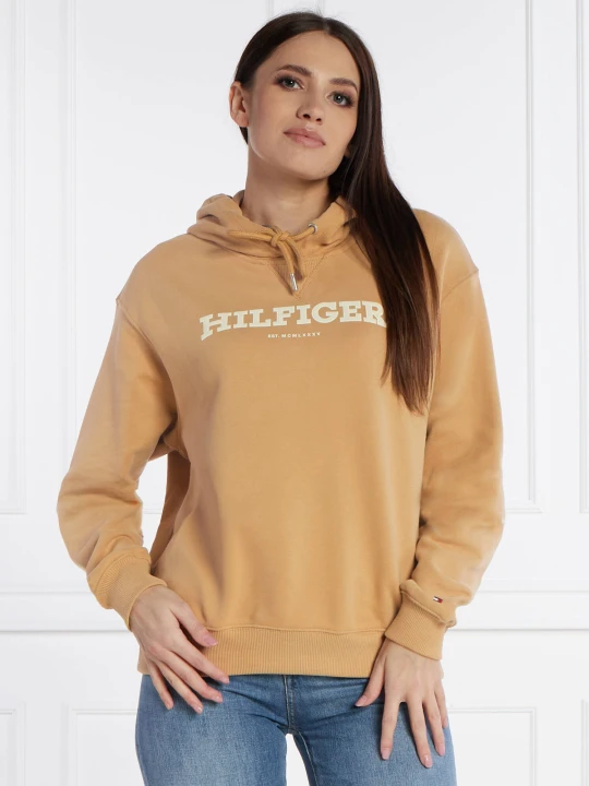 Zdjęcie produktu Tommy Hilfiger Bluza REG MONOTYPE FLOCK | Regular Fit beżowy