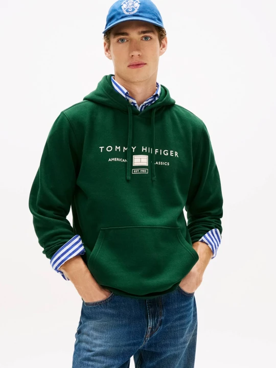 Zdjęcie produktu Tommy Hilfiger Bluza | Regular Fit butelkowa zieleń