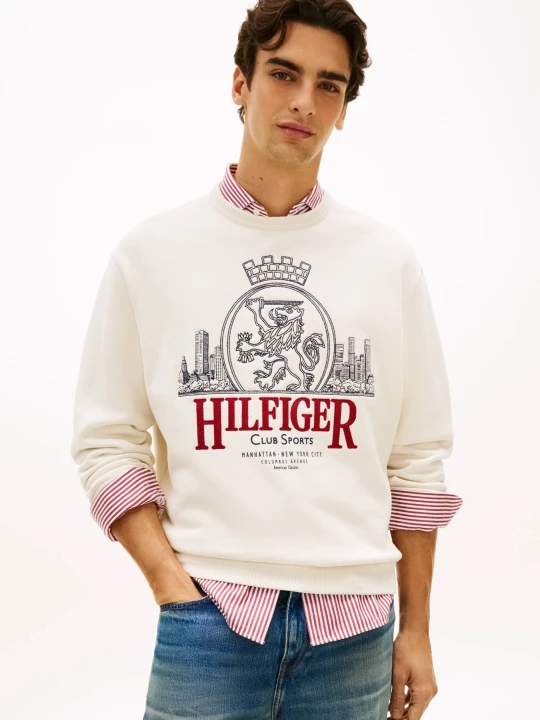 Zdjęcie produktu Tommy Hilfiger Bluza | Regular Fit ecru