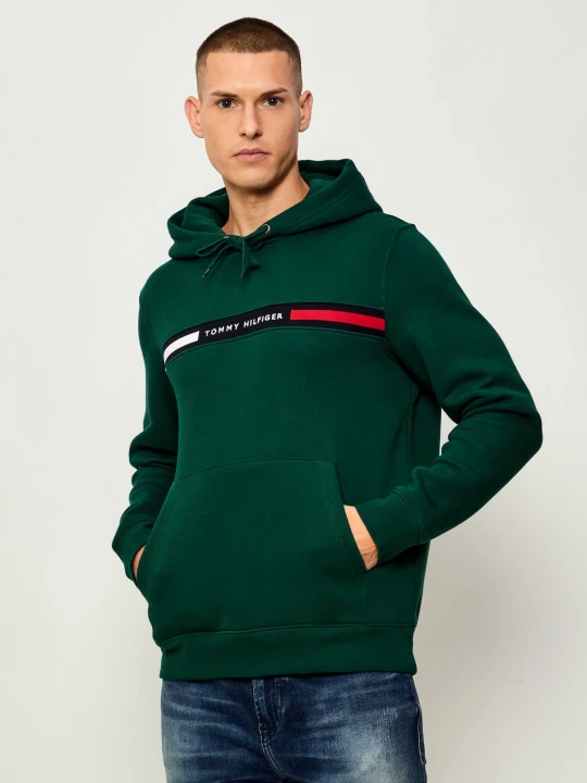 Zdjęcie produktu Tommy Hilfiger Bluza | Regular Fit butelkowa zieleń