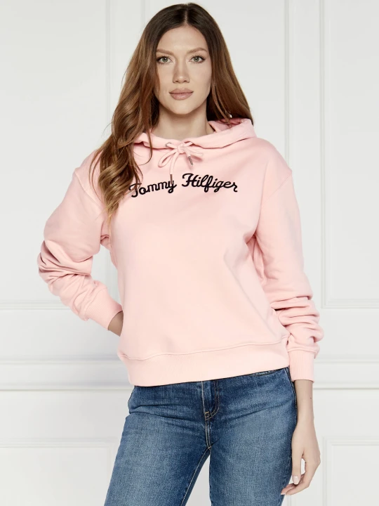Zdjęcie produktu Tommy Hilfiger Bluza | Regular Fit pudrowy róż