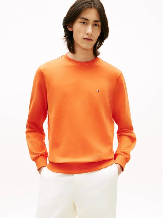 Zdjęcie produktu Tommy Hilfiger Bluza TERRY | Regular Fit pomarańczowy