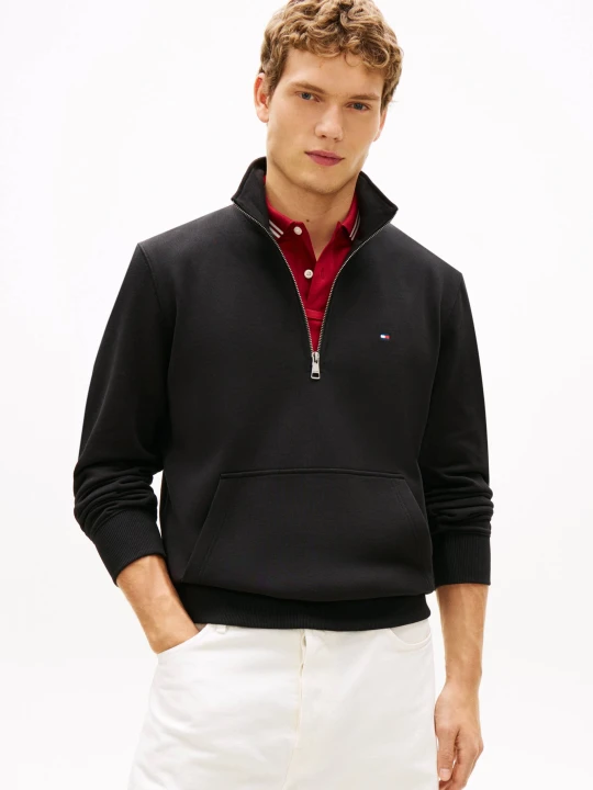 Zdjęcie produktu Tommy Hilfiger Bluza TERRY | Regular Fit czarny