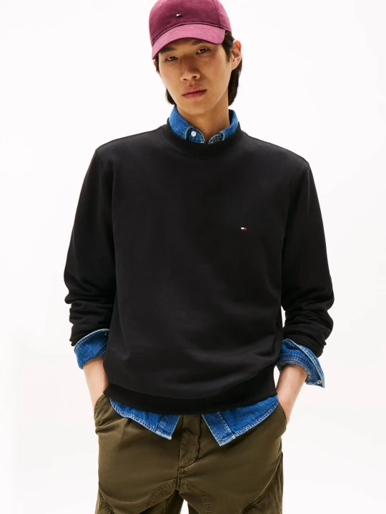 Zdjęcie produktu Tommy Hilfiger Bluza TERRY | Regular Fit czarny