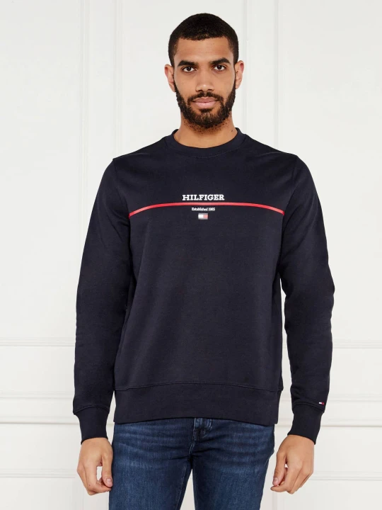 Zdjęcie produktu Tommy Hilfiger Bluza terry | Regular Fit granatowy