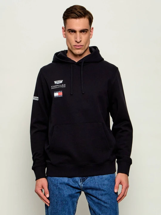 Zdjęcie produktu Tommy Hilfiger Bluza Tommy Hilfiger x Cadillac Formula 1 Team | Regular Fit czarny