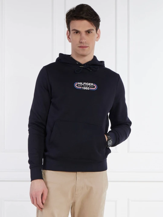 Zdjęcie produktu Tommy Hilfiger Bluza TRACK GRAPHIC | Regular Fit granatowy