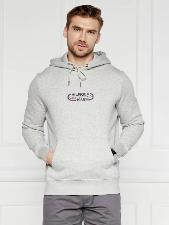 Zdjęcie produktu Tommy Hilfiger Bluza TRACK GRAPHIC | Regular Fit szary