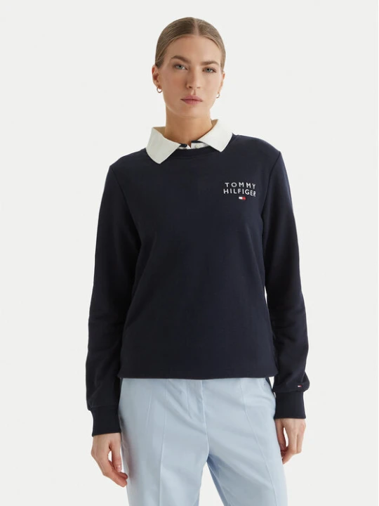 Zdjęcie produktu Tommy Hilfiger Bluza UW0UW04521 Granatowy Regular Fit
