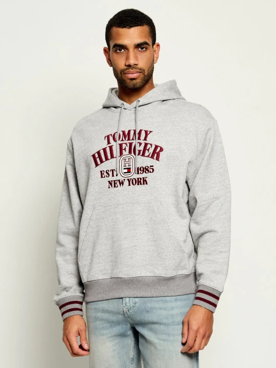 Zdjęcie produktu Tommy Hilfiger Bluza Varsity Embro | Relaxed fit szary