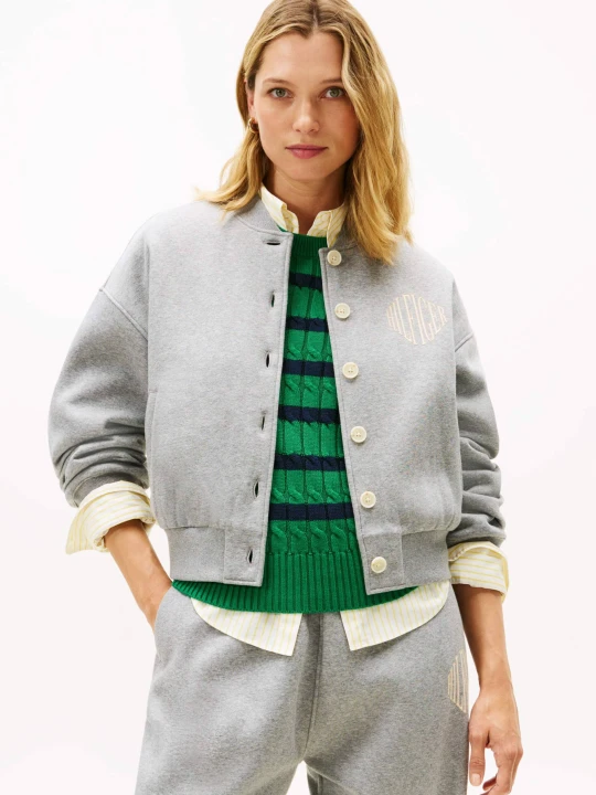 Zdjęcie produktu Tommy Hilfiger Bluza VARSITY | Relaxed fit szary