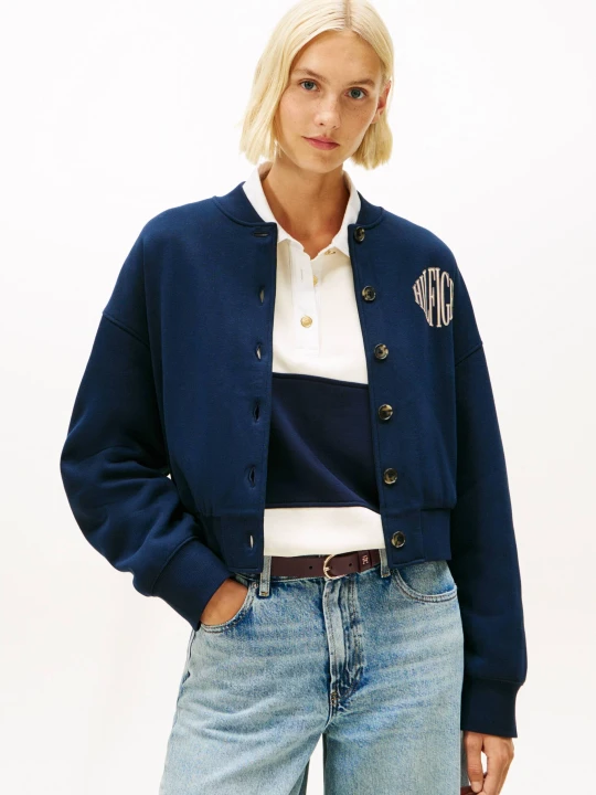 Zdjęcie produktu Tommy Hilfiger Bluza VARSITY | Relaxed fit granatowy
