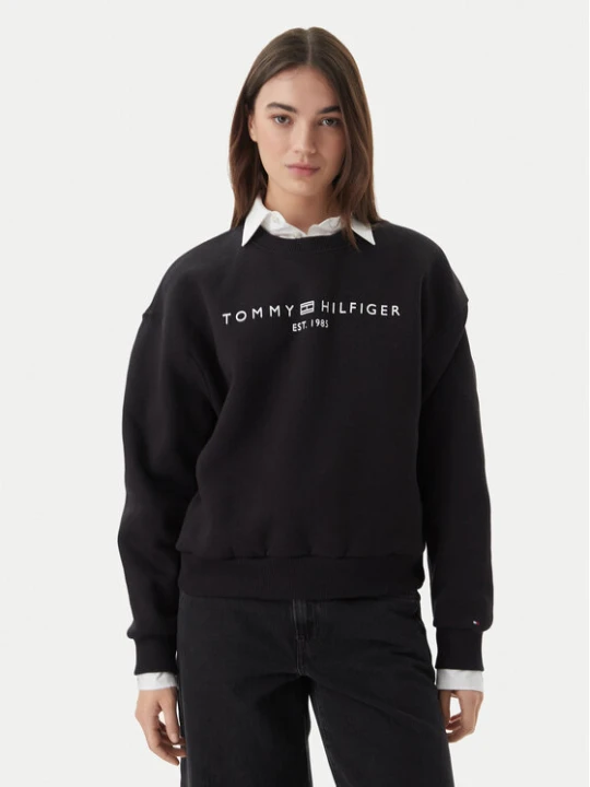 Zdjęcie produktu Tommy Hilfiger Bluza WW0WW47831 Czarny Regular Fit